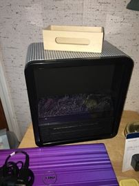 Space heater - fireplace look