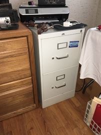 metal filing cabinet