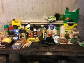 chemicals lawn & tools