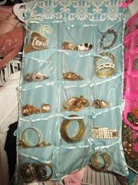 Large assortment of quality costume & sterling silver jewelry