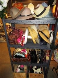 Many name brand hats, gloves, purses, socks, etc. in excellent condition!