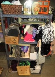 Beautiful collections of hats, scarfs in excellent condition