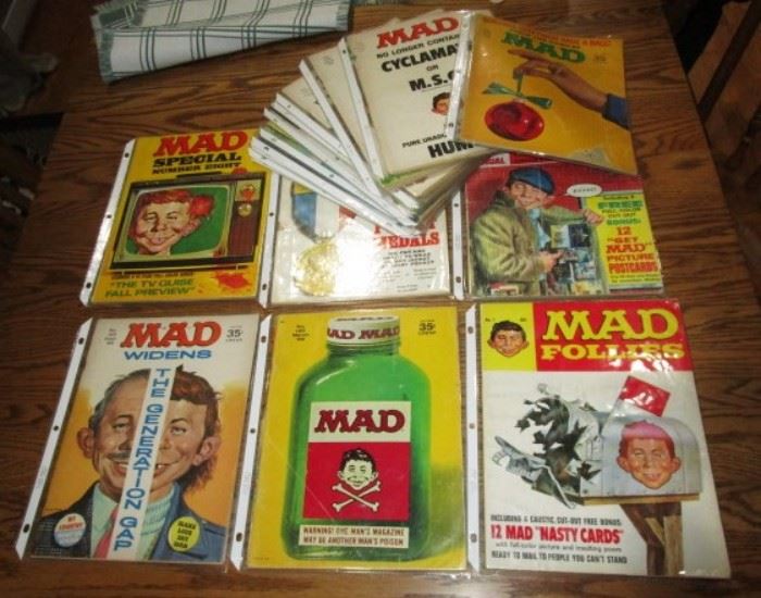 1960's-70's Mad Magazines