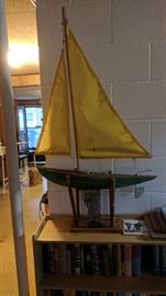 Handmade Boat with Stand