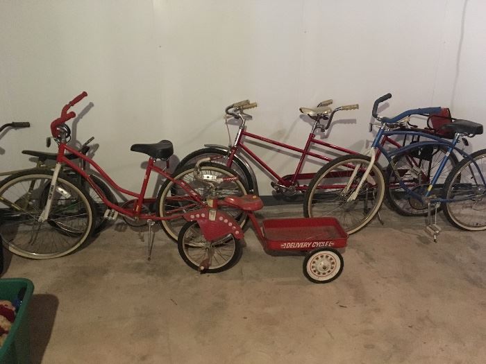 Impressive collection of Bikes & Trikes