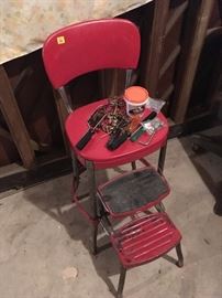 Folding Stepstool/kitchen Chair