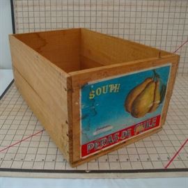 Wood Fruit Storage Crate