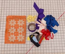 Vintage Sewing Ribbons and Trim