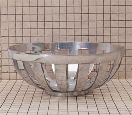 Large Aluminum Fruit Bowl