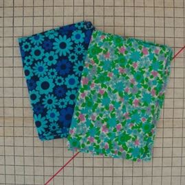 Vintage Cotton Fabric Remnants