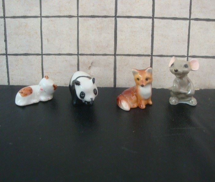 Tiny Bisque Animal Collectibles