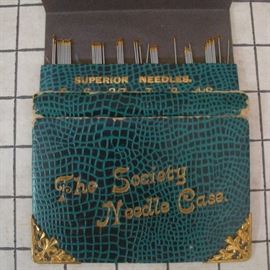 Antique Sewing Needle Package