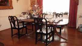 Set of 6 Antique Dining Chairs