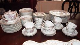 One of 3 sets of china (Galaxy)