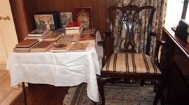 one of many vintage Chippendale Style Chairs