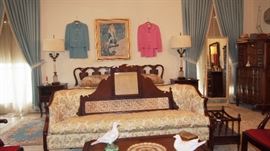 Great Old Marble and mirror top for server that can be re-purposed