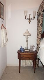 Darling Vintage Side Table (sewing table)