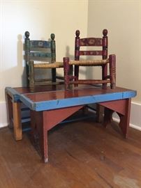 Children’s Table Benches and Chairs https://ctbids.com/#!/description/share/51239