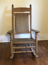 Wood Rocking Chair https://ctbids.com/#!/description/share/51243