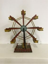 Folk Art "Wooden Ferris Wheel" https://ctbids.com/#!/description/share/51379