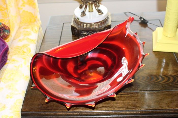 Makora glass bowl - sold by gallery in Poland