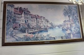 Sunny day in Copenhagen, custom framed print