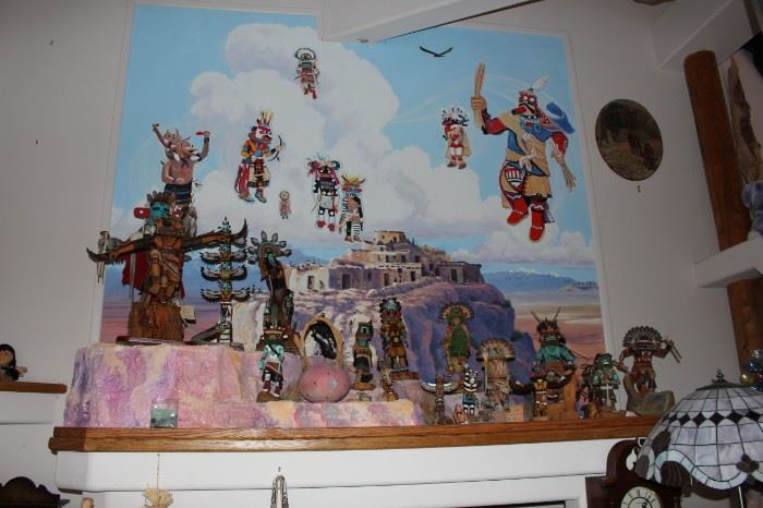 Kachina doll room