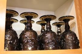 Large Fransiscan goblets