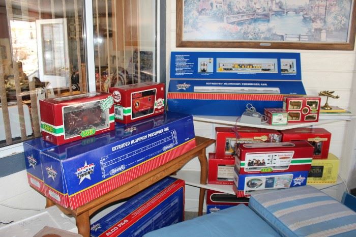 More trains - USA and LGB in boxes