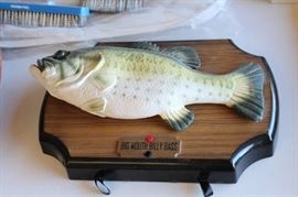 Singing bass - wall decor