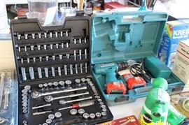 Makita and Husky tool sets