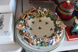 Fitz and Floyd Christmas decorations