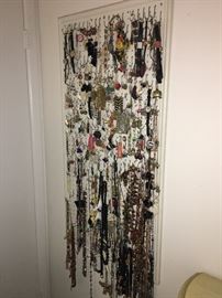Door of necklaces 