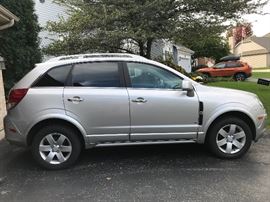 2008 Saturn SUVE, 45,000 miles, we will be taking bids through Saturday.