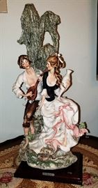 Original limited edition large Giuseppe Armani figurines. Florence sculture d'arte.