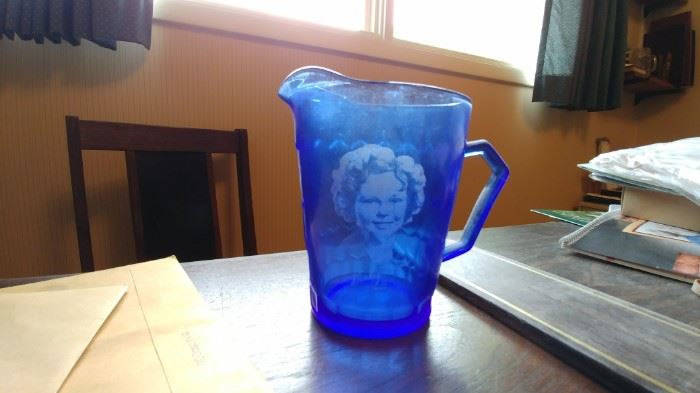 Shirley Temple cream pitcher