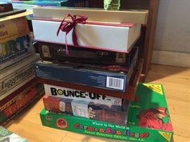 Tons of Board Games.