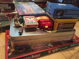 Tons of Board Games.