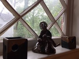 Assorted Handmade Pottery.