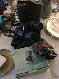 Cameras - new and old.