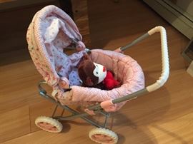 Vintage Doll Carriage.