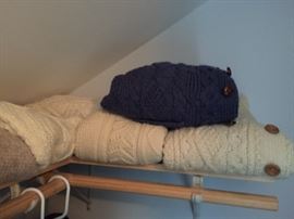 Cable Knit Sweaters.