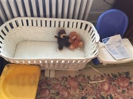 Wicker Bassinet.