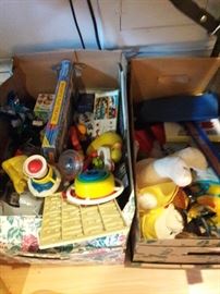 So many toys, these parents loved their 8 children!