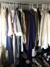 Vintage and current clothing