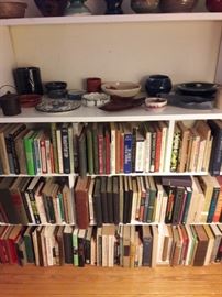 books, pottery