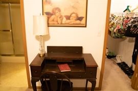 Antique writing desk.