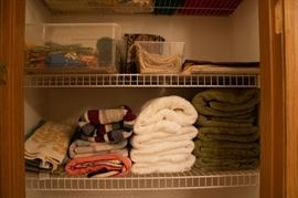 Some very nice heavy, big bath towels.