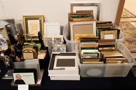 LOTS of picture frames - all sizes