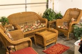 Outdoor wicker set!  Priced individually.